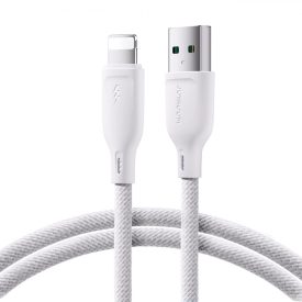 Joyroom Multi-Color USB-A - Lightning Kábel - 1m 3A - Fehér   Joyroom Multi-Color USB-A - Lightning Kábel - 1m 3A - Fehér