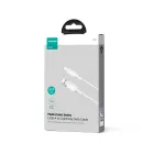 Joyroom Multi-Color USB-A - Lightning Kábel - 1m 3A - Fehér