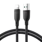 Joyroom Multi-Color USB-A - Lightning Kábel - 1m 3A - Fekete