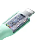 Joyroom Multi-Color USB-A - Lightning Kábel - 1m 3A - Pink