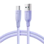 Joyroom USB-A - USB-C Multi-Color Kábel - 1m 100W - Lila