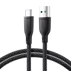 Joyroom USB-A - USB-C Multi-Color Kábel - 1m 100W - Fekete