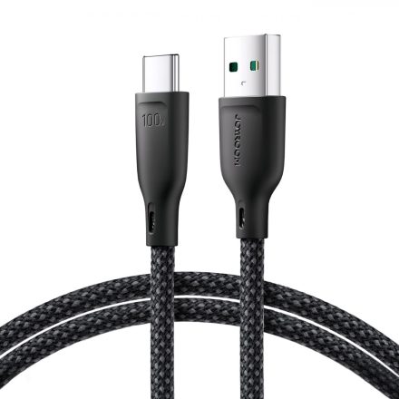 Joyroom USB - USB-C Multi-Color Kábel - 1m 100W - Fekete
