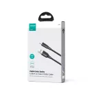 Joyroom USB-A - USB-C Multi-Color Kábel - 1m 100W - Fekete