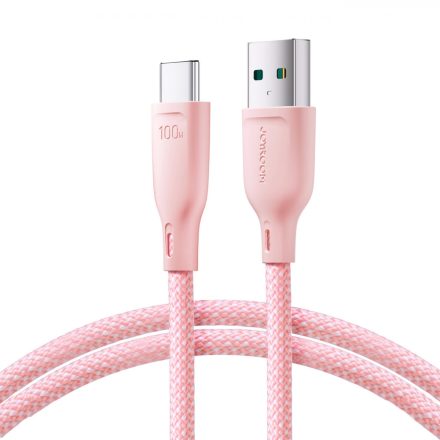 Joyroom USB - USB-C Multi-Color Kábel - 1m 100W - Pink