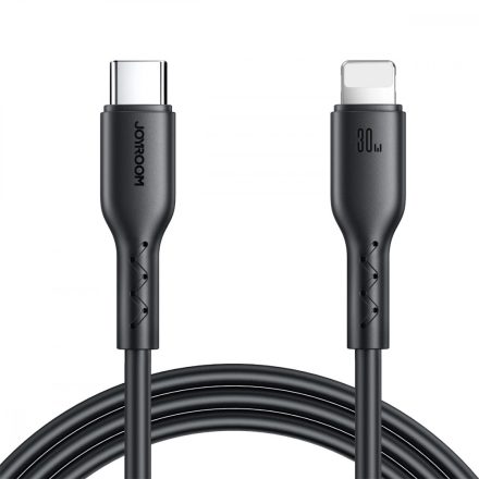 Joyroom USB-C - Lightning Flash-Charge Kábel - 1m 30W - Fekete