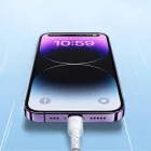 Joyroom USB-C - Lightning Flash-Charge Kábel - 1m 30W - Fekete