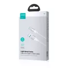Joyroom USB-A - USB-C Light-Speed Kábel - 2m 100W - Fehér