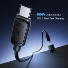 Joyroom JR-CCN07 Autós Töltő 120W - 2xUSB-C + USB-A + USB-C Kábel