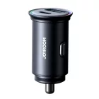 Joyroom JR-CCN04 Autós Töltő 60W - USB-A + USB-C - Fekete
