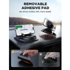 Joyroom JR-ZS354 Telefontartó Autóba, Irodába, Otthonra - Tapadókorongos - Fekete