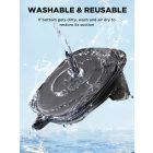 Joyroom JR-ZS354 Telefontartó Autóba, Irodába, Otthonra - Tapadókorongos - Fekete