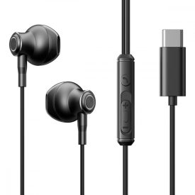 Joyroom JR-EC07 Vezetékes Fülhallgató - USB-C - Fekete Joyroom JR-EC07 Vezetékes Fülhallgató - USB-C - Fekete