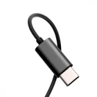 Joyroom JR-EC07 Vezetékes Fülhallgató - USB-C - Fekete