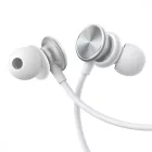 Joyroom JR-EW03 Vezetékes Fülhallgató - 3.5 mm - Ezüst