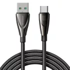 Joyroom USB-A - USB-C Pioneer Kábel - 1.2m 6A 100W - Fekete