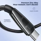 Joyroom USB-A - USB-C Pioneer Kábel - 1.2m 6A 100W - Fekete