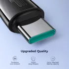 Joyroom USB-A - USB-C Pioneer Kábel - 1.2m 6A 100W - Fekete