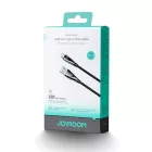 Joyroom USB-A - USB-C Pioneer Kábel - 1.2m 6A 100W - Fekete