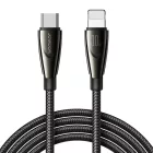 Joyroom USB-C - Lightning Pioneer Kábel - 1.2m 30W - Fekete