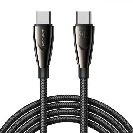 Joyroom USB-C - USB-C Pioneer Kábel - 1.2m 240W - Fekete