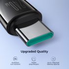 Joyroom USB-C - USB-C Pioneer Kábel - 1.2m 240W - Fekete