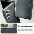 Samsung Galaxy Z Fold 5 Tok - Spigen Slim Armor Pro - Zöld