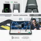 Samsung Galaxy Z Fold 5 Tok - Spigen Slim Armor Pro - Zöld