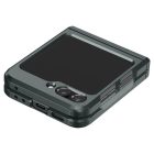 Samsung Galaxy Z Flip 5 Tok - Spigen Tough Armor Pro - Zöld