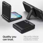 Samsung Galaxy Z Flip 5 Tok - Spigen Tough Armor Pro - Fekete