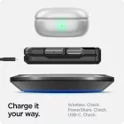 Samsung Galaxy Z Flip 5 Tok - Spigen Tough Armor Pro - Fekete