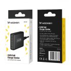 Wozinsky GaN Hálózati Töltő 240W - USB-A + 3x USB-C - Fekete