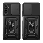Samsung Galaxy M54 Tok - Hybrid Armor Camshield - Fekete