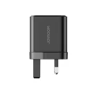 Joyroom JR-TCF05 Hálózati Töltő UK 20W - USB-A + USB-C - Fekete