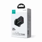 Joyroom JR-TCF05 Hálózati Töltő UK 20W - USB-A + USB-C - Fekete