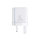 Joyroom JR-TCF05 Hálózati Töltő UK 20W - USB-A + USB-C - Fehér