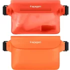 Spigen A620 Aqua Shield Univerzális Vízálló Övtáska x 2 db - Narancs
