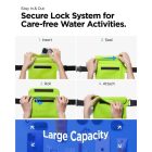 Spigen A620 Aqua Shield Univerzális Vízálló Övtáska x 2 db - Zöld