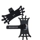 Szilikon Kerékpáros Tartó - Fekete