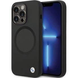 iPhone 14 Pro Max Tok - BMW Signature Liquid Silicone MagSafe - Fekete   iPhone 14 Pro Max Tok - BMW Signature Liquid Silicone MagSafe - Fekete