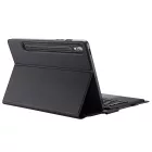 Samsung Galaxy Tab S10 FE / S9 FE / S9 Tok és Billentyűzet - Dux Ducis TK Keyboard Case - Fekete