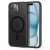 iPhone 15 Tok - ESR Classic Hybrid Halolock - Áttetsző-Fekete