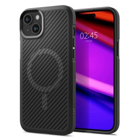 iPhone 15 Tok - Spigen Core Armor MagFit - Fekete iPhone 15 Tok - Spigen Core Armor MagFit - Fekete
