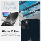 iPhone 15 Plus Tok - Spigen Crystal Flex - Átlátszó