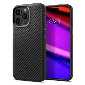 iPhone 15 Pro Max Tok - Spigen Core Armor - Fekete iPhone 15 Pro Max Tok - Spigen Core Armor - Fekete
