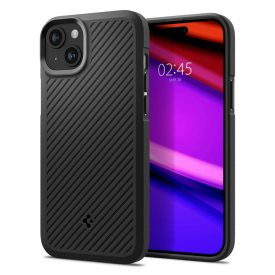 iPhone 15 Tok - Spigen Core Armor - Fekete iPhone 15 Tok - Spigen Core Armor - Fekete