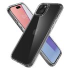 iPhone 15 Plus Tok - Spigen Crystal Hybrid - Átlátszó