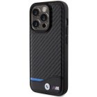 iPhone 15 Pro Tok - BMW Leather Carbon - Fekete