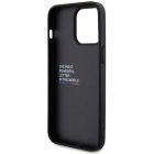iPhone 15 Pro Max Tok - BMW Leather Carbon - Fekete