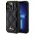 iPhone 15 Pro Tok - Guess Quilted Metal Logo - Fekete